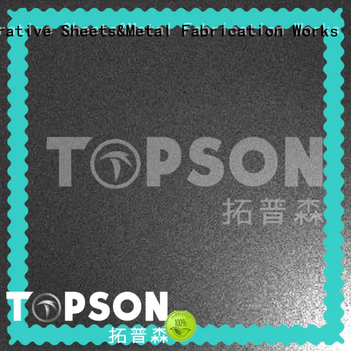 Topson stainless steel panels production for floor