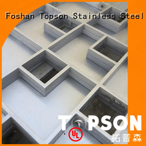 Topson New customised metal work factory for apartment
