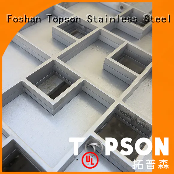Topson New customised metal work factory for apartment