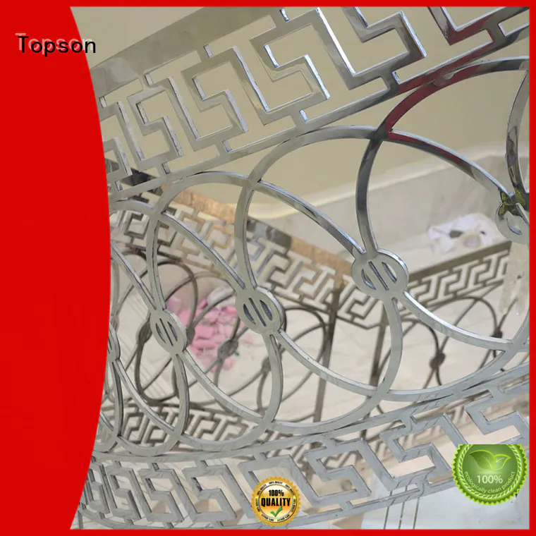 Topson stair stainless steel stair railing suppliers company for office
