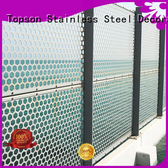 special design metal screen export for landscape architecture