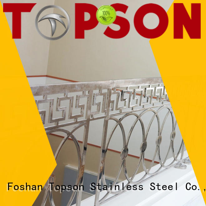 Topson railingsstainless stainless steel stair railing suppliers for business for tower