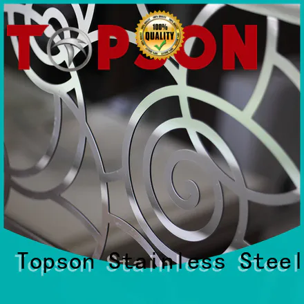 Topson Wholesale stainless steel handrail cost for business for tower