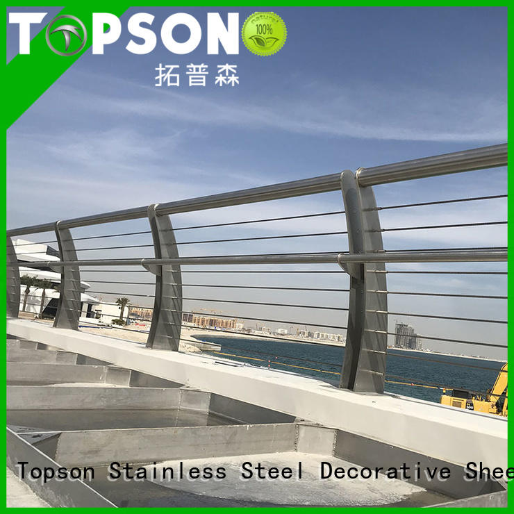 Topson popular stainless railings Suppliers for office
