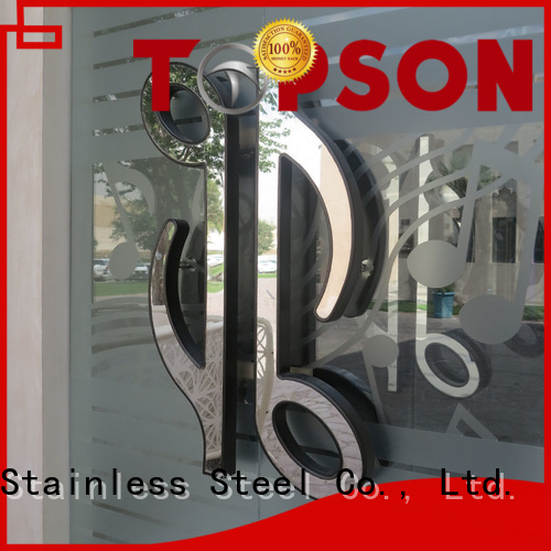stainless stainless steel door package for roof decoration