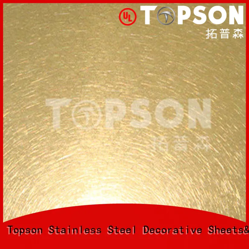 Topson luxurious stainless steel panels China for kitchen