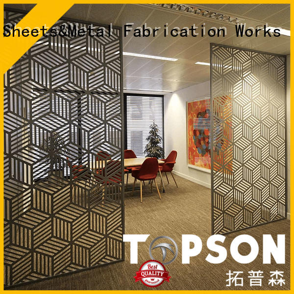 Topson special design perforated metal screen screen for landscape architecture