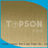 Topson Best stainless steel etching sheet for furniture