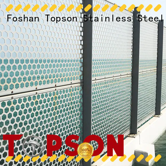 Topson special design metal screen overseas market for exterior decoration