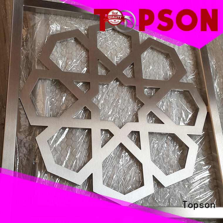 Topson good design decorative metal screen panels screendecorative for protection