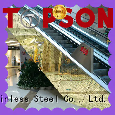 Topson steel metal cladding improvement for wall