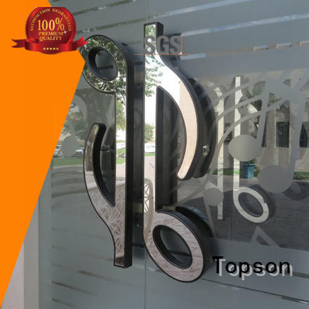 Topson stainless steel front doors residential manufacturers for interior
