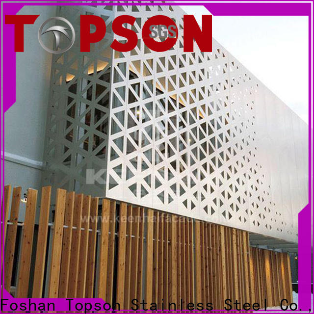 exterior metal screens internal from china for building faced
