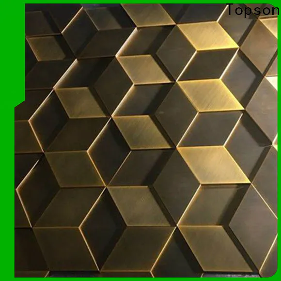 fashion design steel wall cladding panels stainless manufacturers for lift
