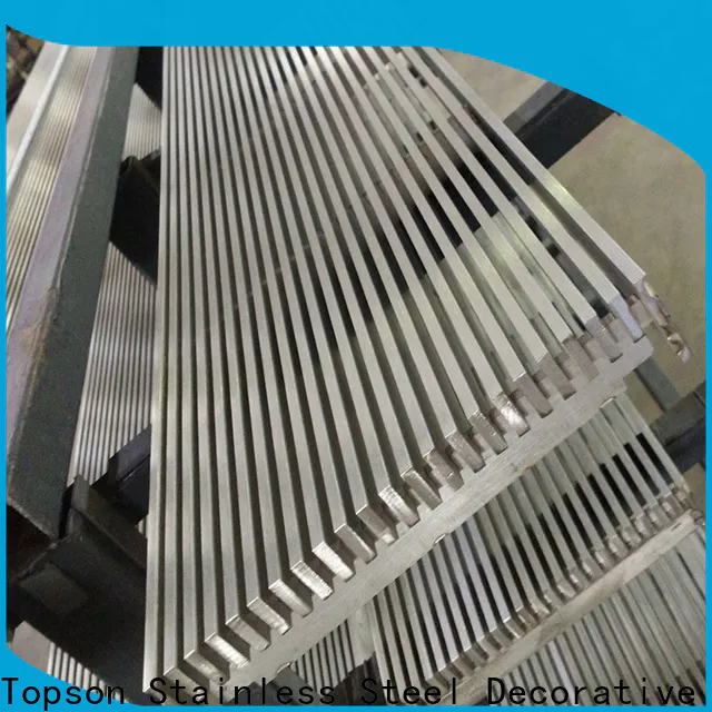 Topson cutting steel plank grating for tower