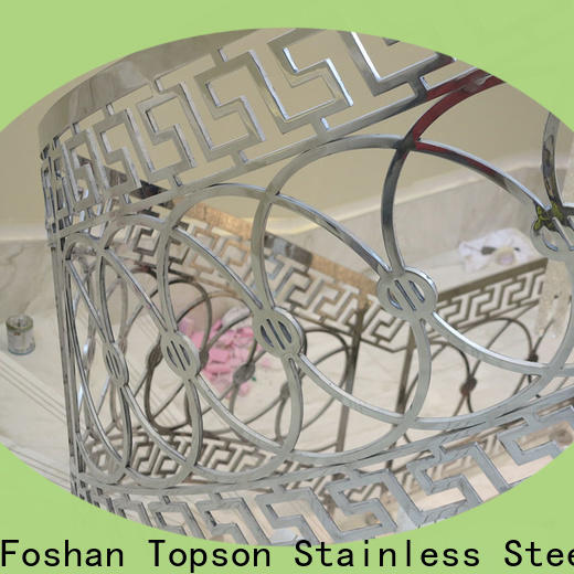 Topson staircase stainless wire railing system factory for mall