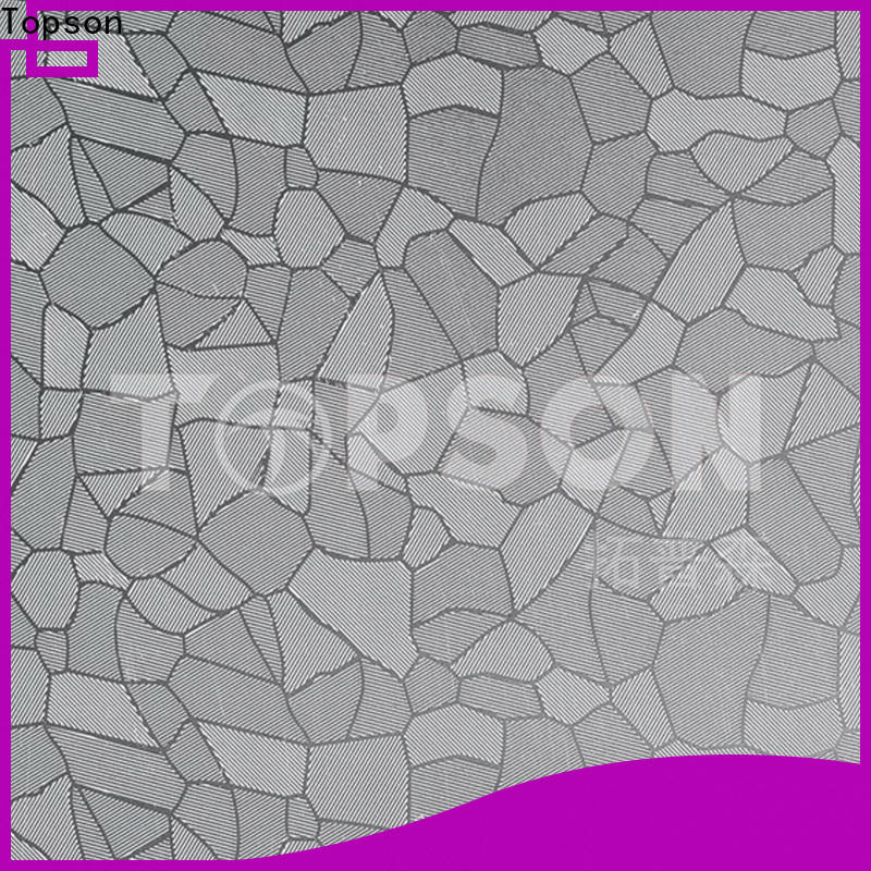 Topson blasted sheets of sheet metal China for elevator for escalator decoration