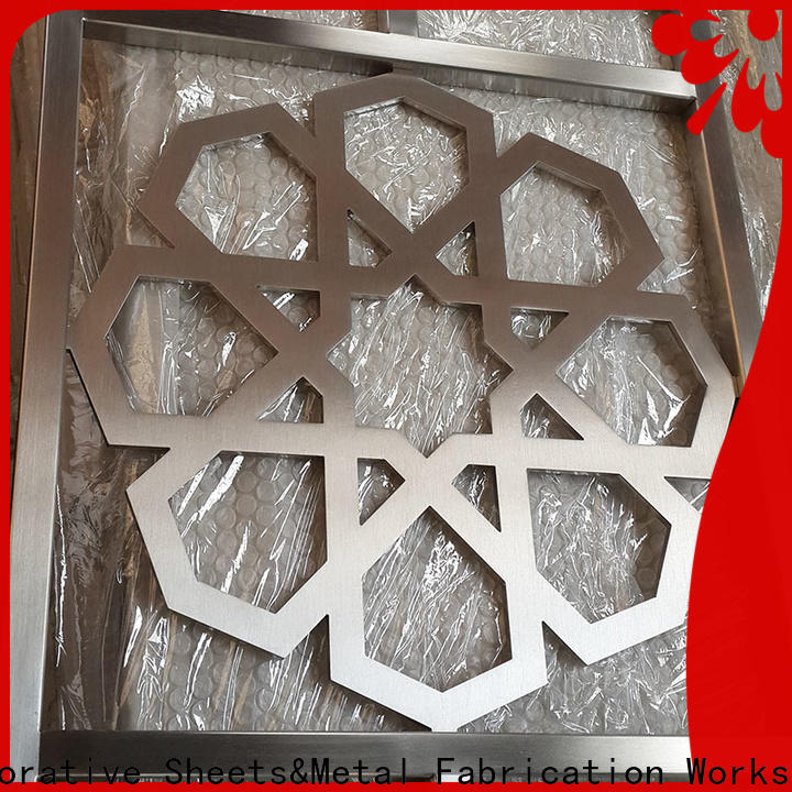 fretwork panels suppliers aluminium manufacturer for protection