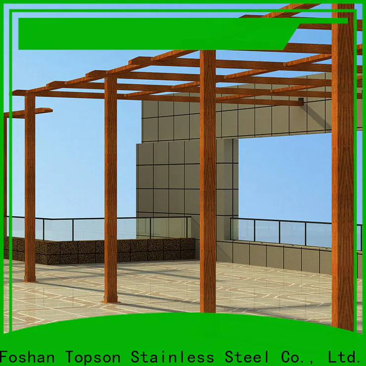 Topson frame pergolas and gazebos metal company for resort
