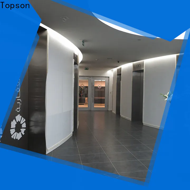 Topson high-tech double steel entrance doors Suppliers for roof decoration