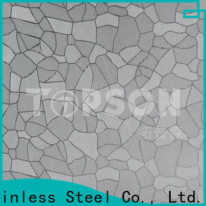 Topson color decorative stainless steel sheet suppliers China for floor