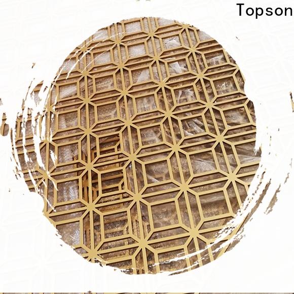 Topson High-quality perforated metal screen wall from china for building faced