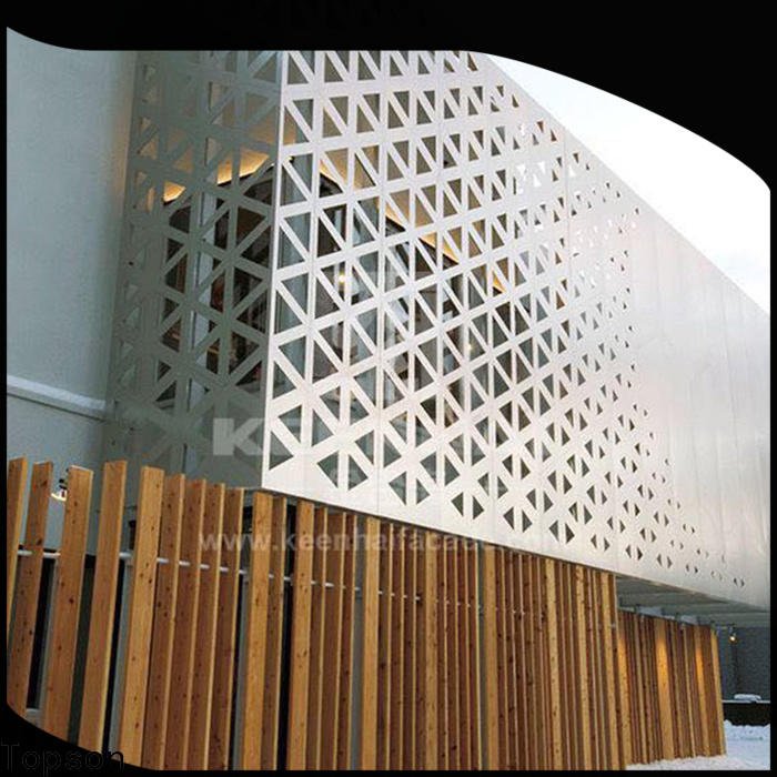 Custom metal screen panels mesh manufacturers for curtail wall