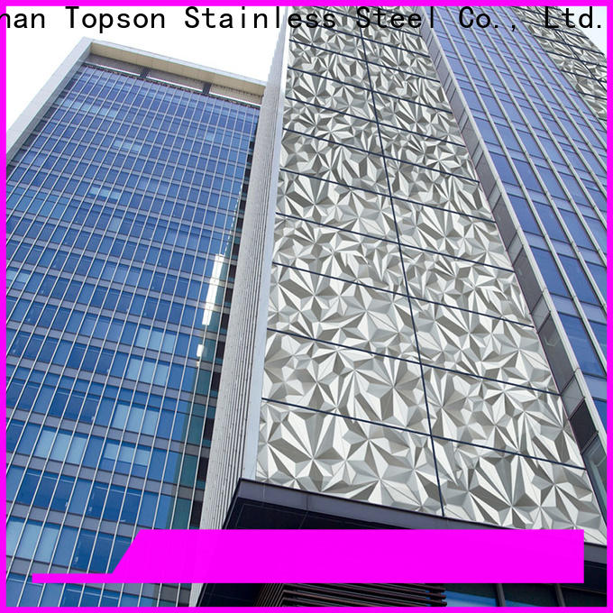 Topson wall horizontal wall cladding factory for wall