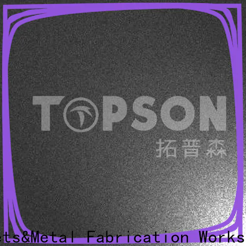 Topson black stainless steel sheet metal manufacturers for elevator for escalator decoration