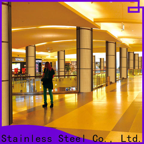 Topson good-looking stainless steel wall cladding sheets factory for wall