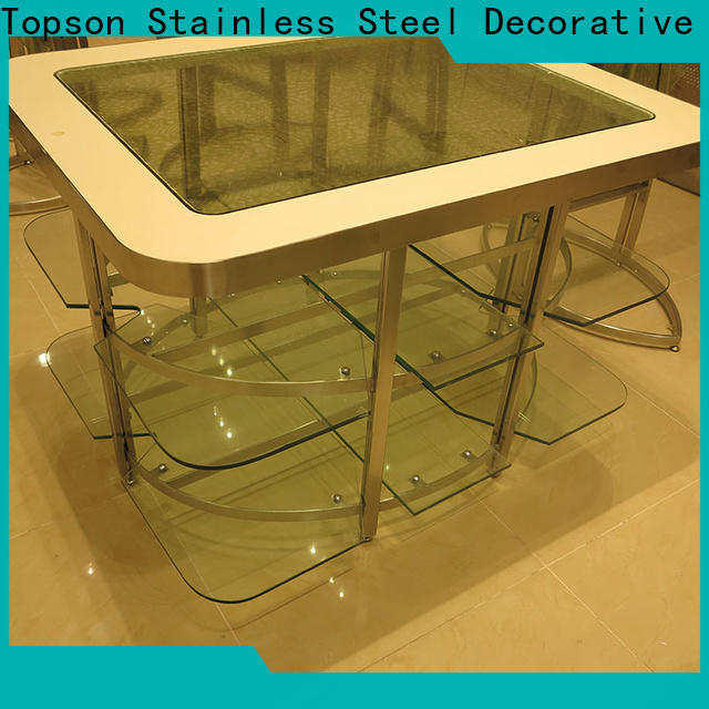 Topson stainless retro metal porch furniture company for hotel lobby decoration