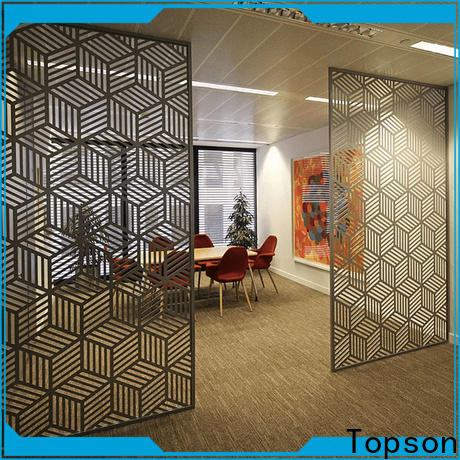 Topson interior decorative screens manufacturers for curtail wall