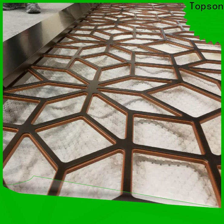 Custom laser cutting designs graphic designs meshperforated factory for exterior decoration