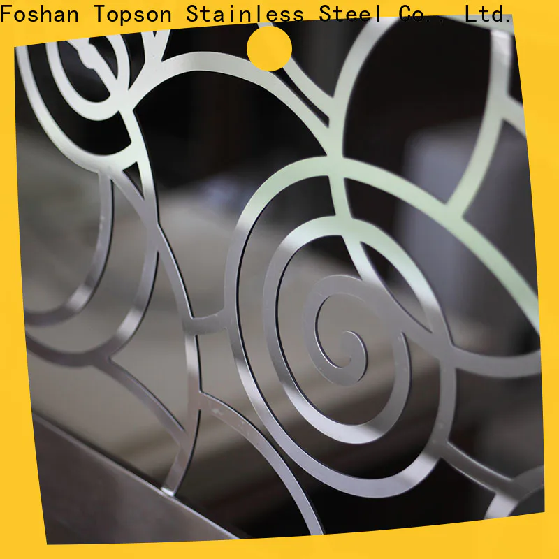 Topson popular stainless steel handrail price per foot for business for apartment