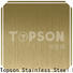 Topson High-quality vibration finish stainless steel China for kitchen