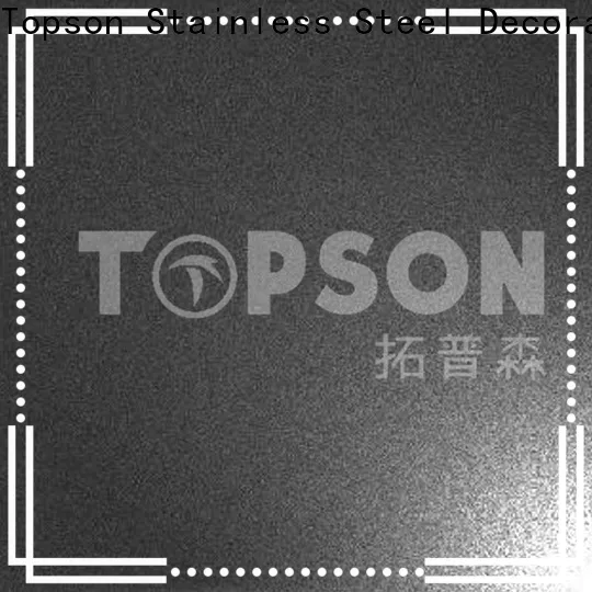 Topson embossed stainless sheets for sale company for elevator for escalator decoration