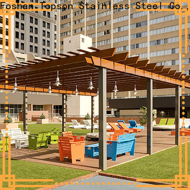 Topson Wholesale metal works factory for resort