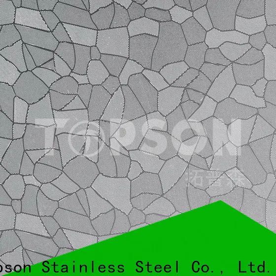 Topson material decorative steel sheet metal for business for interior wall decoration