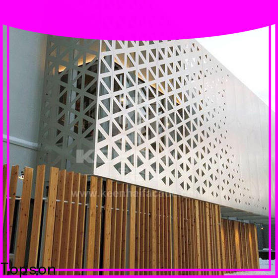 great practicality perforated plate screen panels manufacturers for curtail wall
