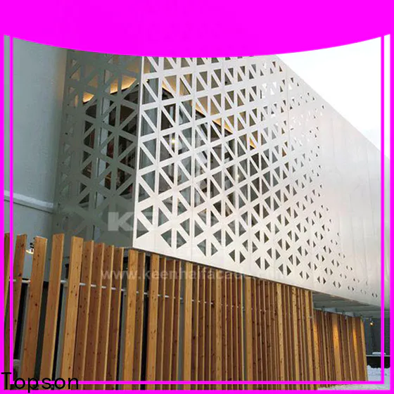 great practicality perforated plate screen panels manufacturers for curtail wall