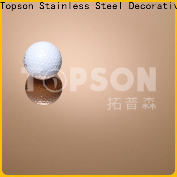 Topson good-looking stainless sheets for sale Supply for handrail