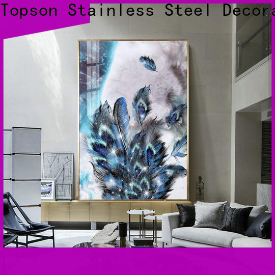 Topson parition exterior glass guardrail from wholesale for TV wall