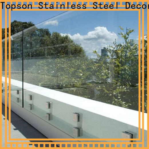 Topson High-quality glass and aluminum fabrication in china for outdoor