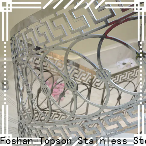 Topson advanced technology staircase handrail stainless steel Supply for room