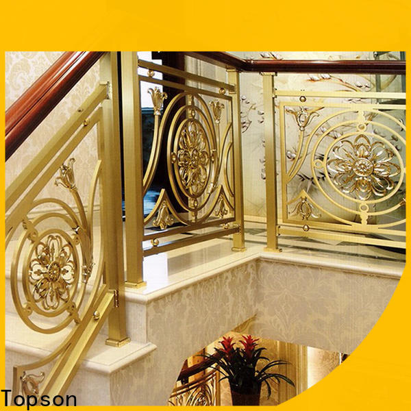 Topson popular steel balustrade systems Suppliers for building