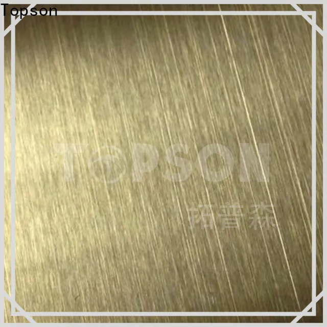 High-quality etched design stainless steel sheet finish Suppliers for furniture