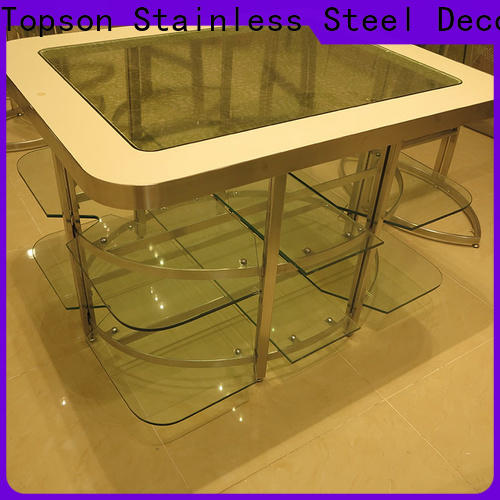 Topson marblestainless coloured metal garden table and chairs Suppliers for kitchen cabinet for bathroom cabinet decoratioin