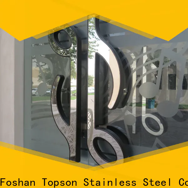 Topson steel kitchen stainless steel handles for kitchen decoration