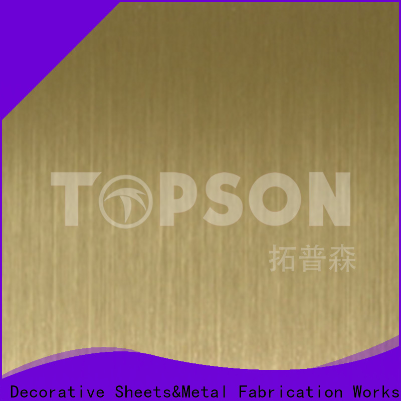 Topson Best decorative sheet steel company for furniture