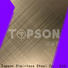 Topson cross decorative stainless steel sheet suppliers Suppliers for kitchen